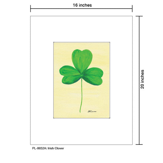 Irish Clover, Print (#8652A)