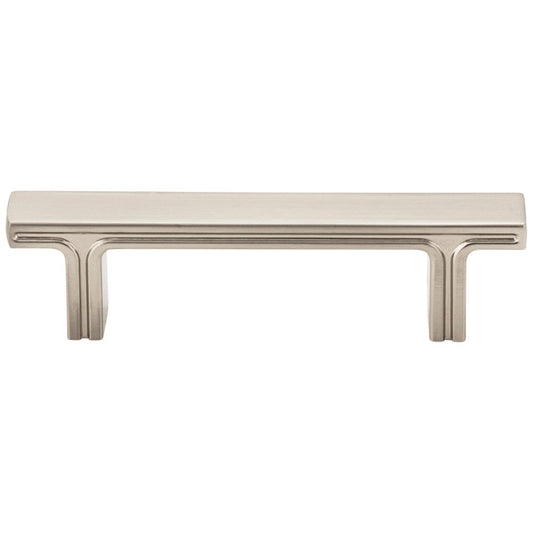 3" Center-to-Center Satin Nickel Square Anwick Cabinet Pull