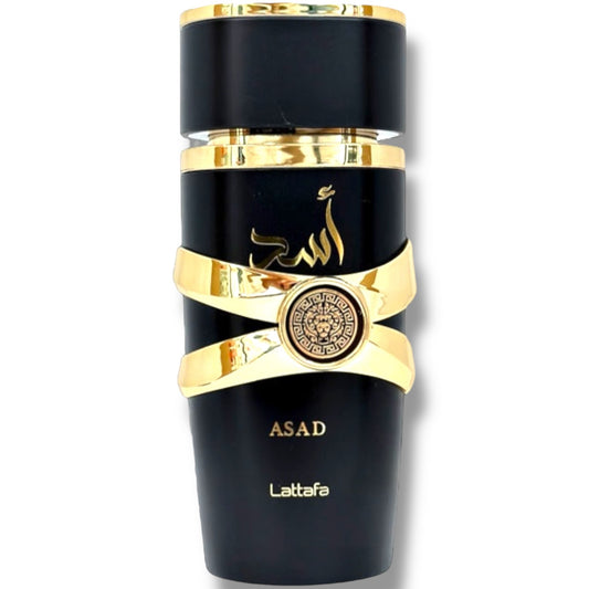 Latafa Asad Black Perfume - Luxurious Unisex Fragrance With Exotic Notes for All Occasions