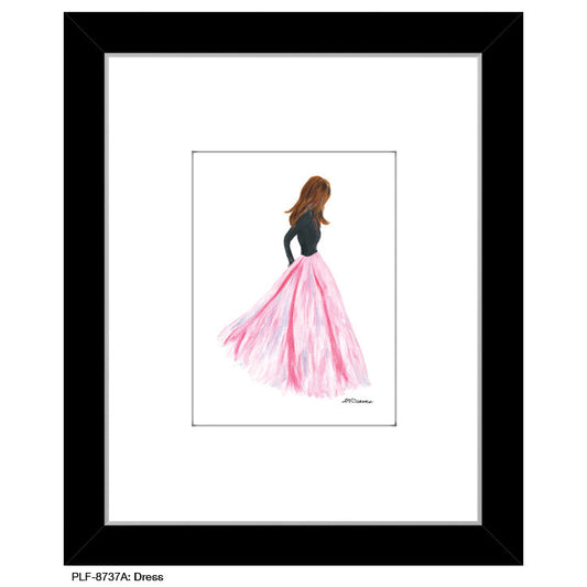 Dress, Print (#8737A)