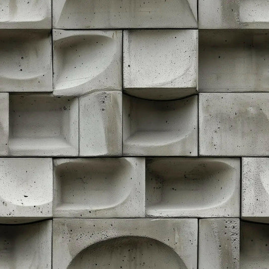 Modern Concrete Relief Panel
