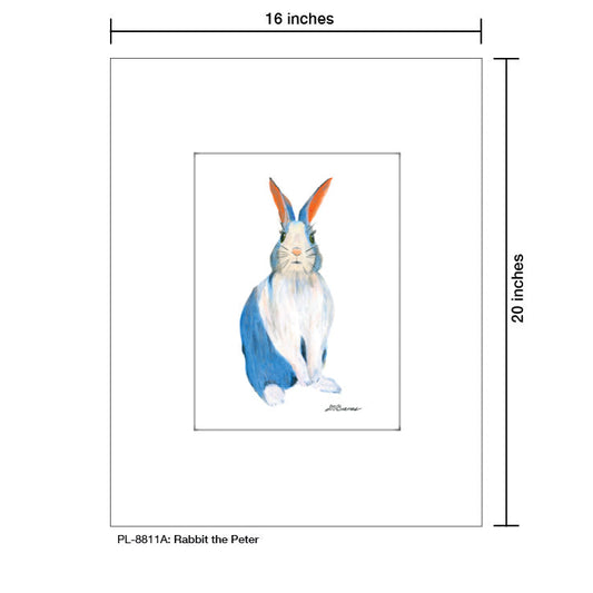 Rabbit the Peter, Print (#8811A)