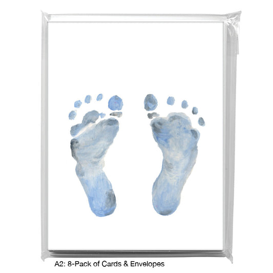 Footprints, Greeting Card (8812A)