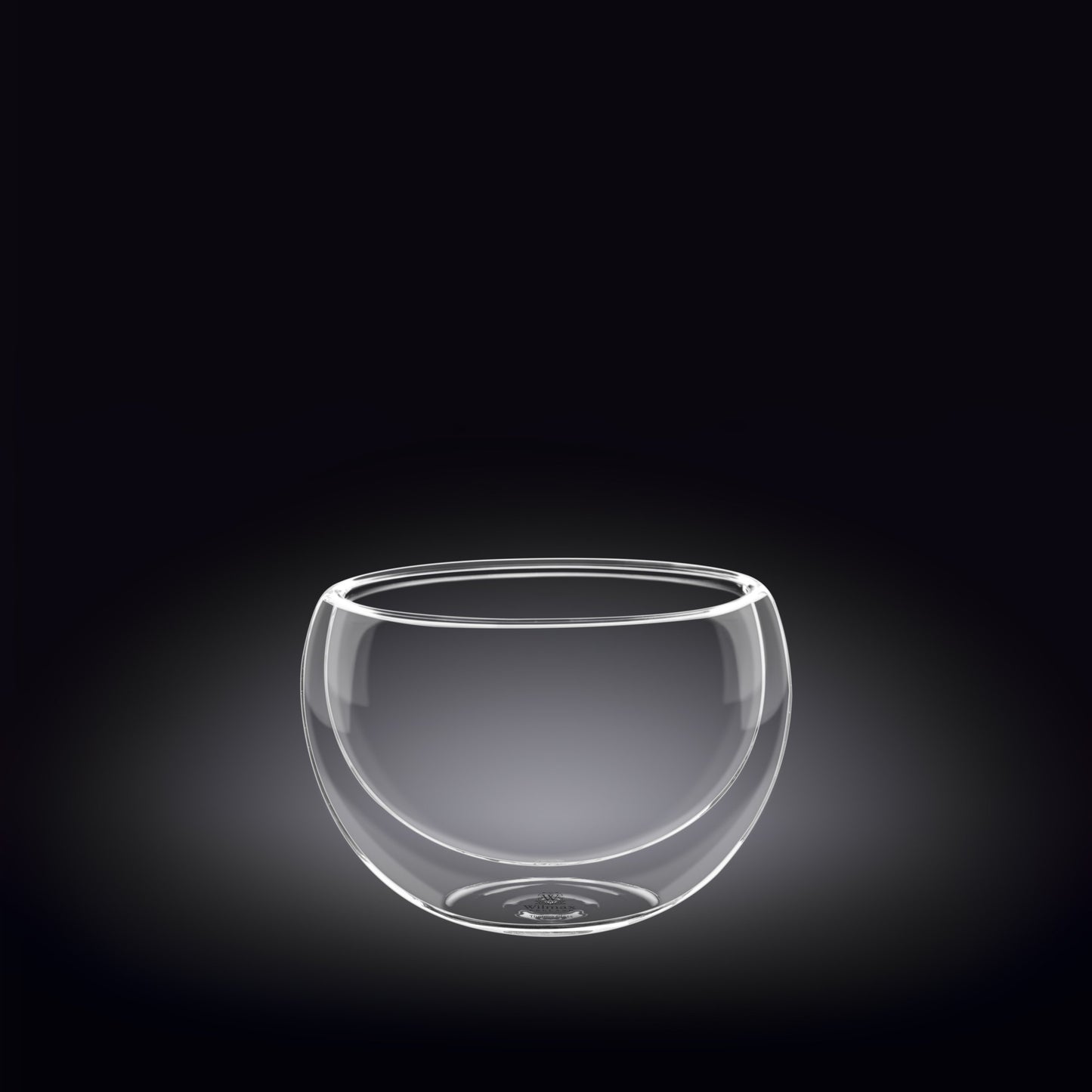 Double-Wall Vacuum Sealed Thermo Glass Bowl 8.5 Fl Oz | 250 Ml | Dinnerware | Under $100 | Kitchen + Metal