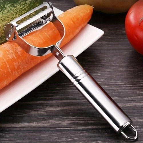Premium Stainless Steel Grater Peeler Set for Kitchen