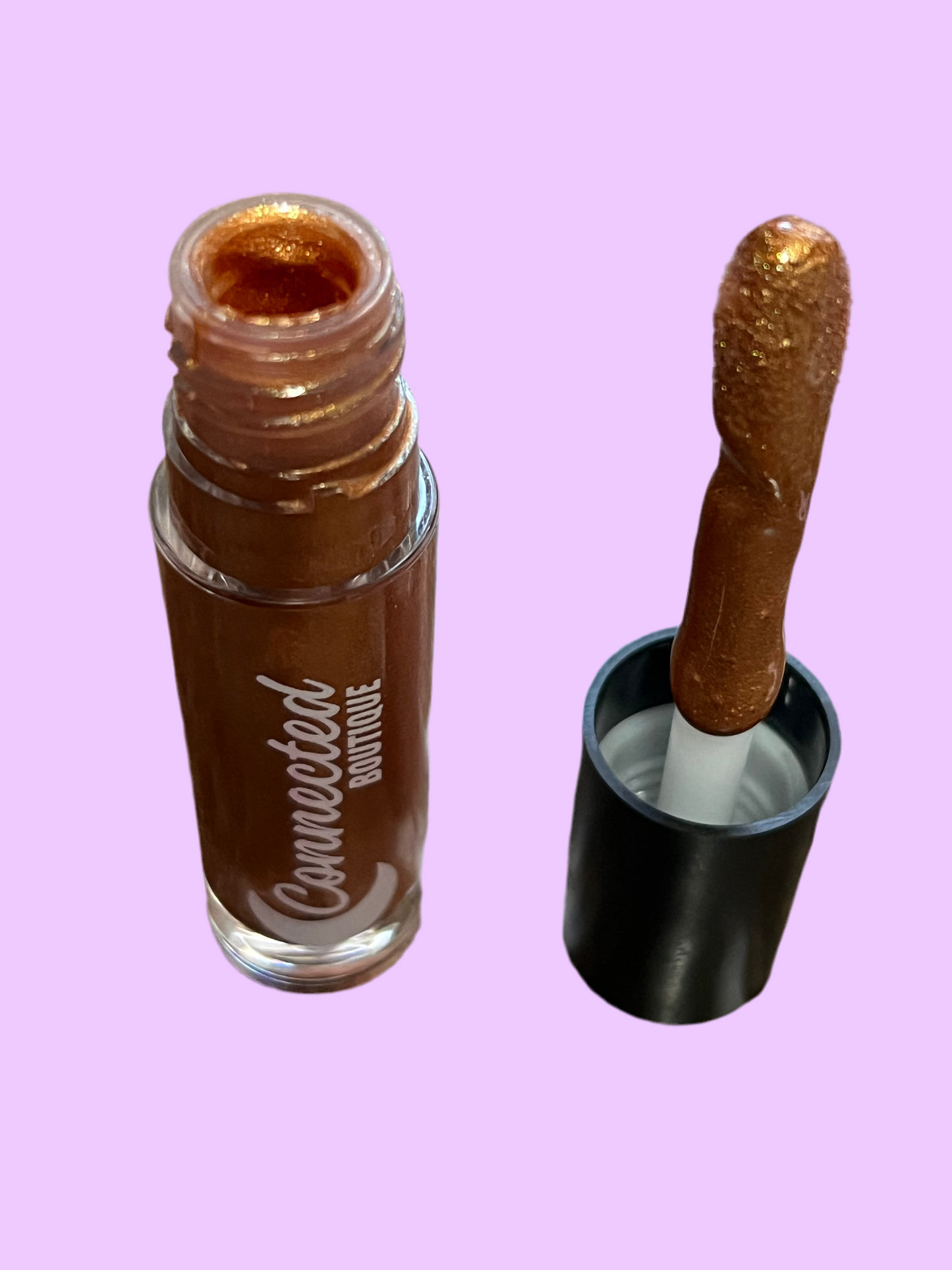 Creative - lip gloss hydrating metallic brown