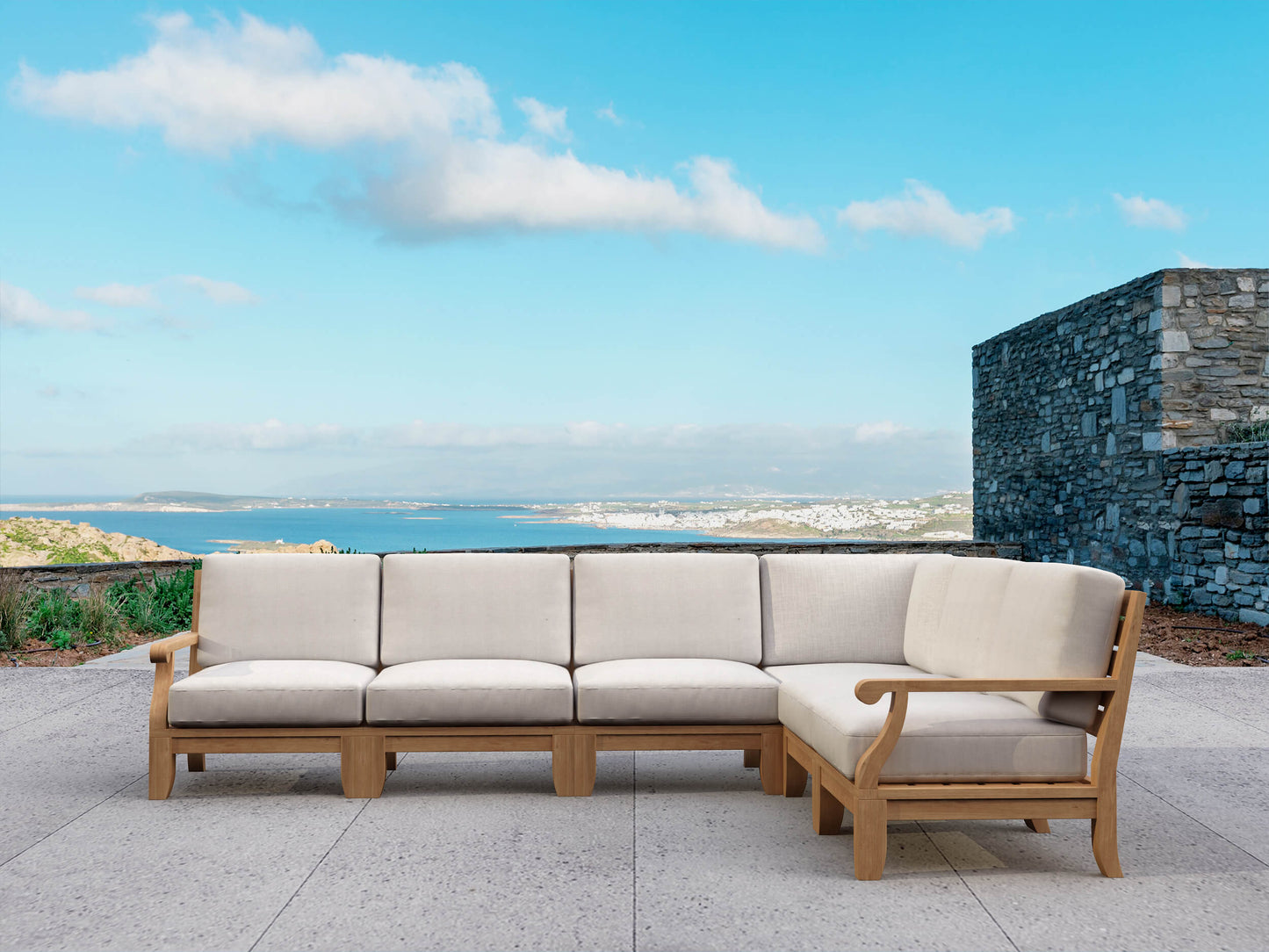 Replacement Cushion Set-69 Riviera Modular Deep Seating Set