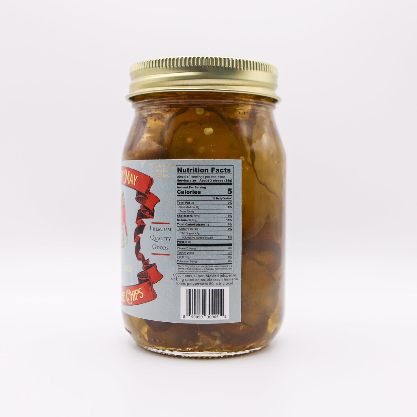 Sweet Fire Pickle Slices