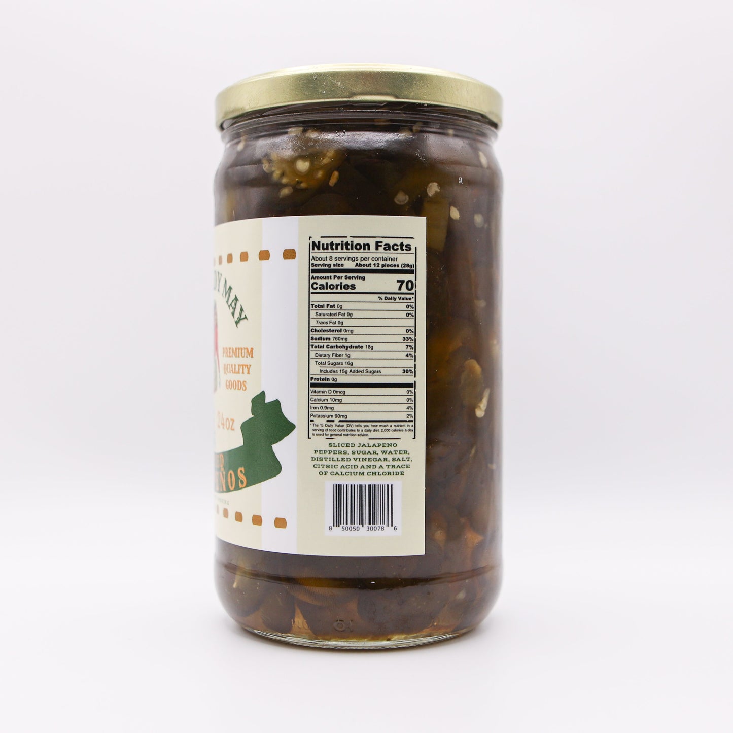 Sweet Heat Candied Jalapeños