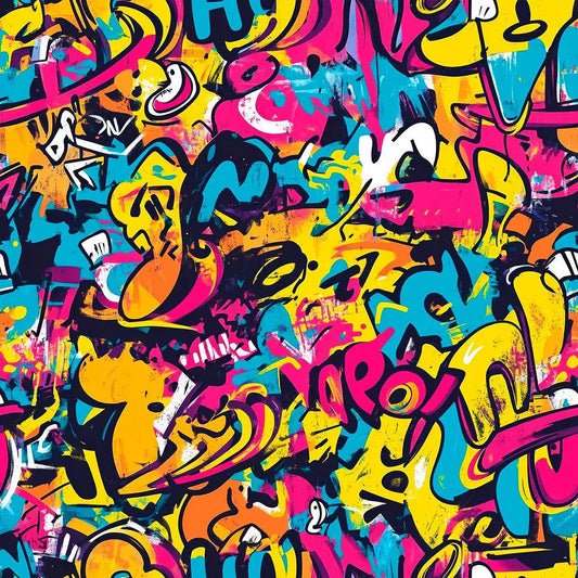 City Beat Graffiti Art Wallpaper