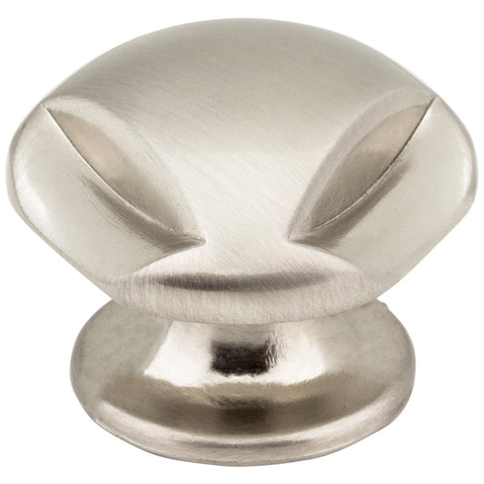 1-5/16" Overall Length Satin Nickel Chesapeake Cabinet Knob