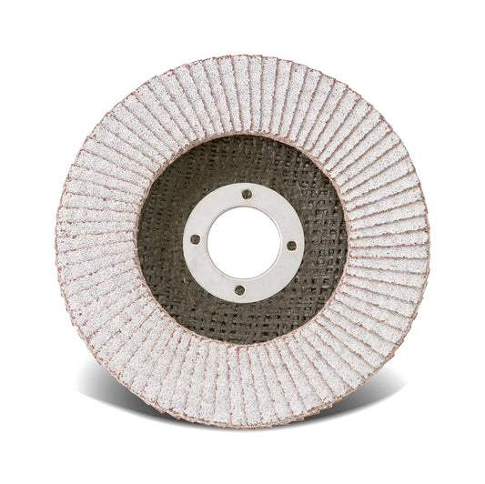 CGW Abrasives 43084 Abrasive Flap Disc 4-1/2" x 7/8" 60 Grit Aluminum, Qty of 10