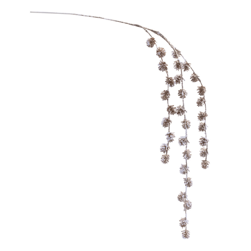 Hanging Pine Cone Spray 18"