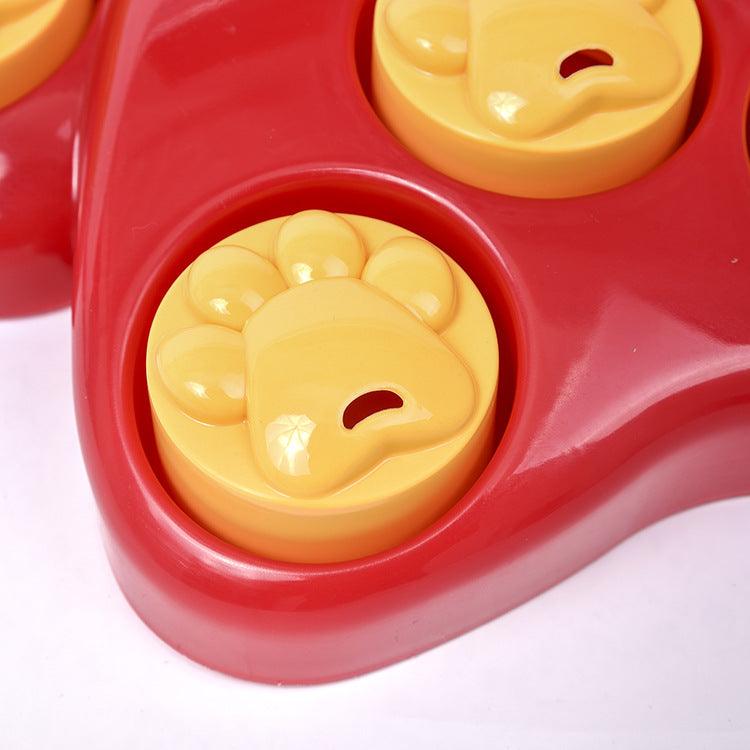 Engage-N-Food: Stimulating Rubber Puzzle Toy For Cats And Dogs