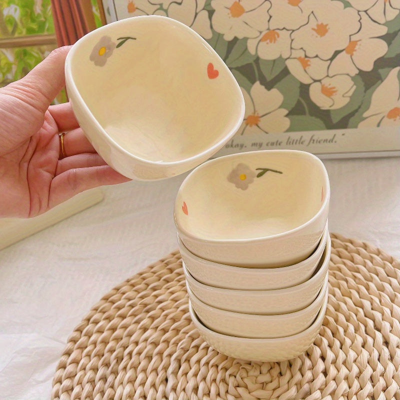 Elegant Purple Vine Ceramic Dish Set Premium Tableware Duo