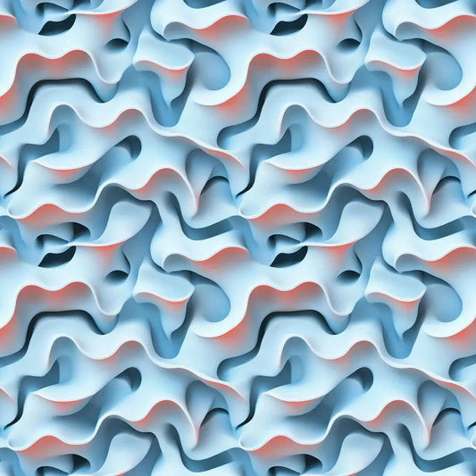 Whispering Azure Coral Waves