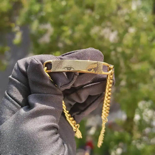 Soul Connect Eye Charm Bracelet – Personalized Keepsake Jewelry Gift for Women and Couples