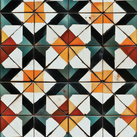 Catalan Sunburst Geometric