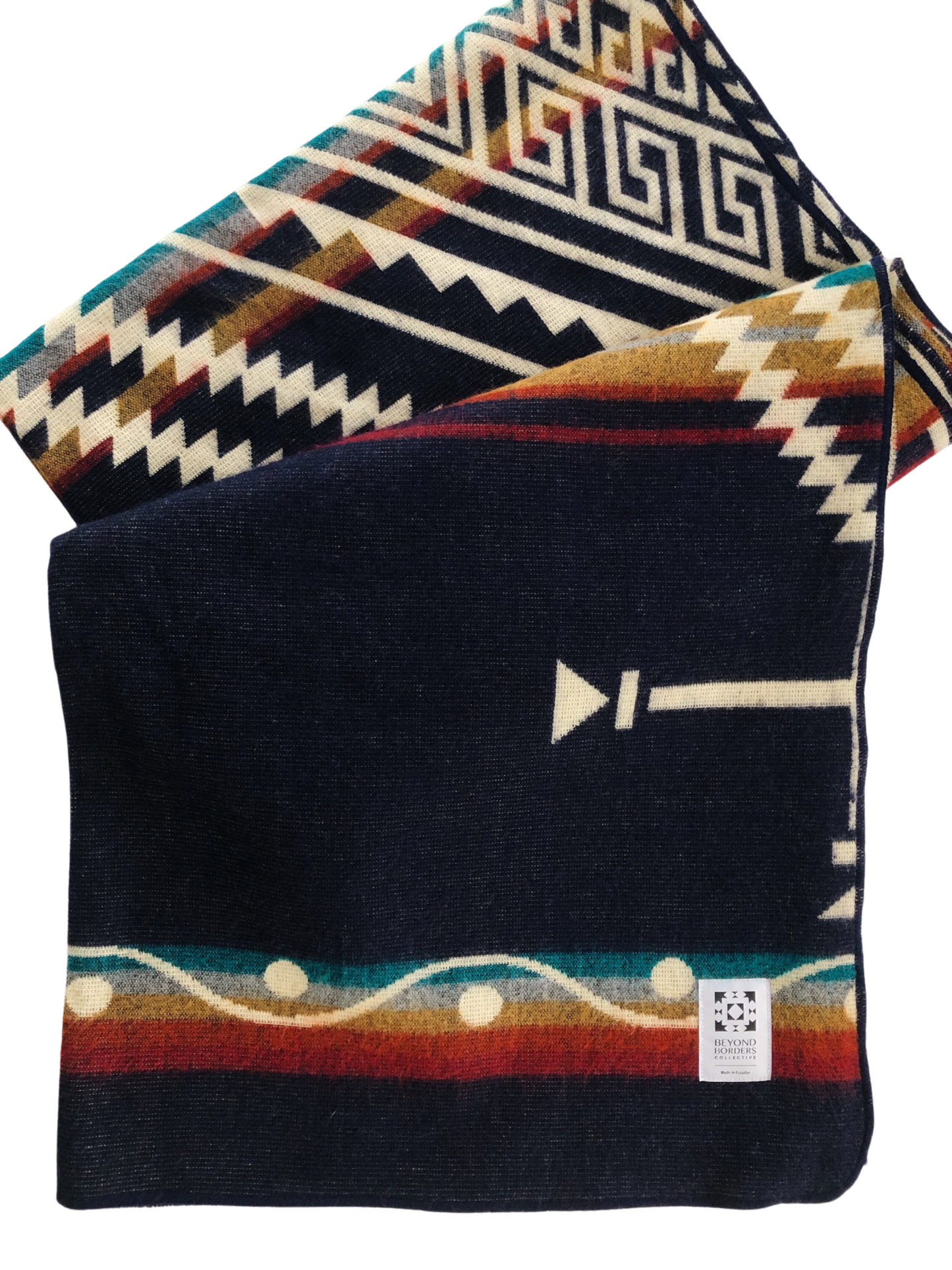 Achuar Blanket - Dark Navy | Kitchen + Metal