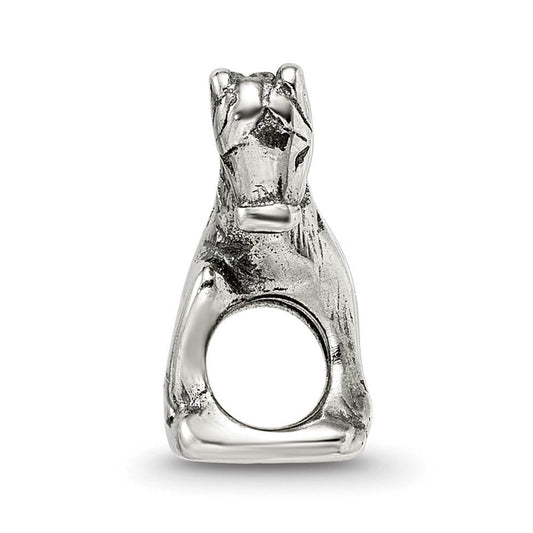 Sterling Silver Prancing Horse Bead Charm