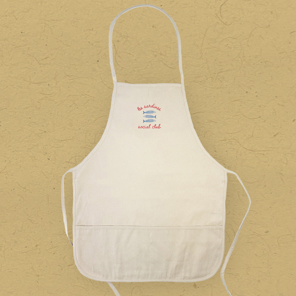 Sardine Social Club - Women's Apron | Aprons | Kitchen + Metal