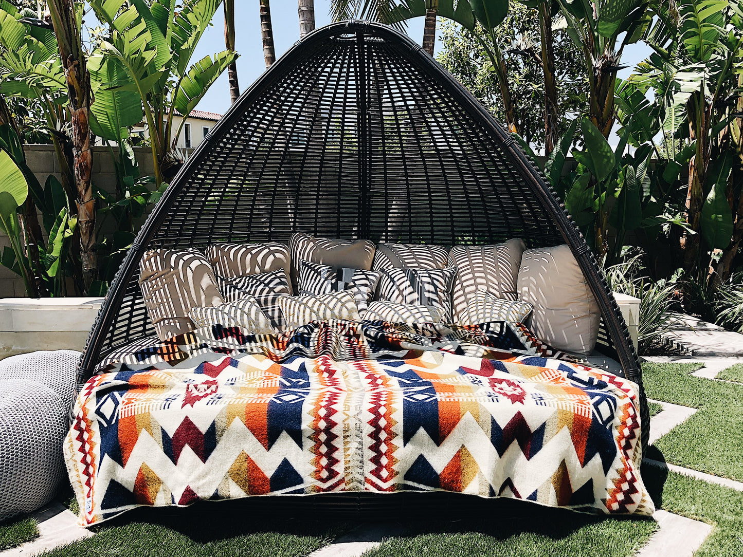 Awa Blanket - Vibrant Autumn | Kitchen + Metal