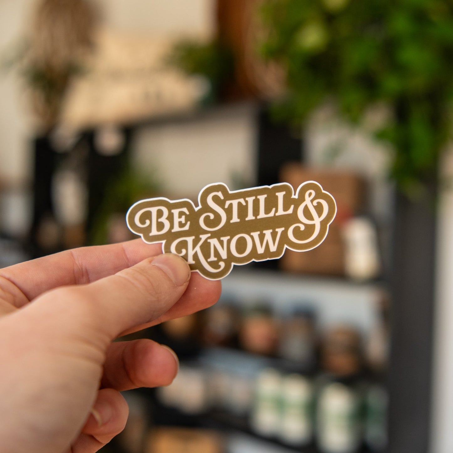 Be Still & Know - Sticker