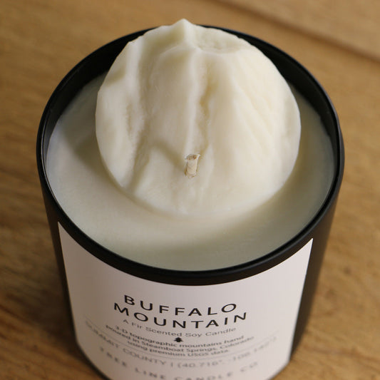 Buffalo Mountain Candle