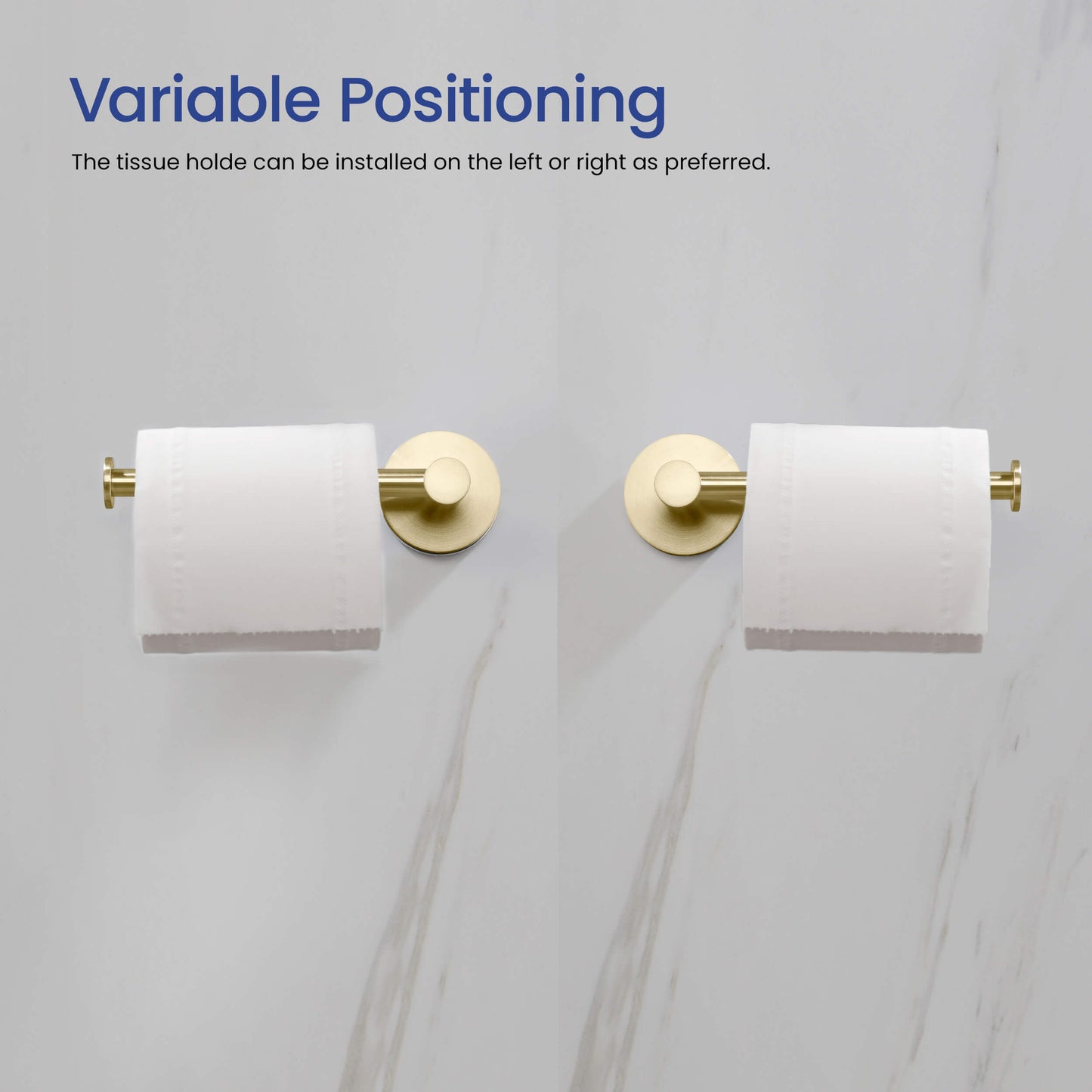 Halo 5 Piece Bathroom Hardware Set 2