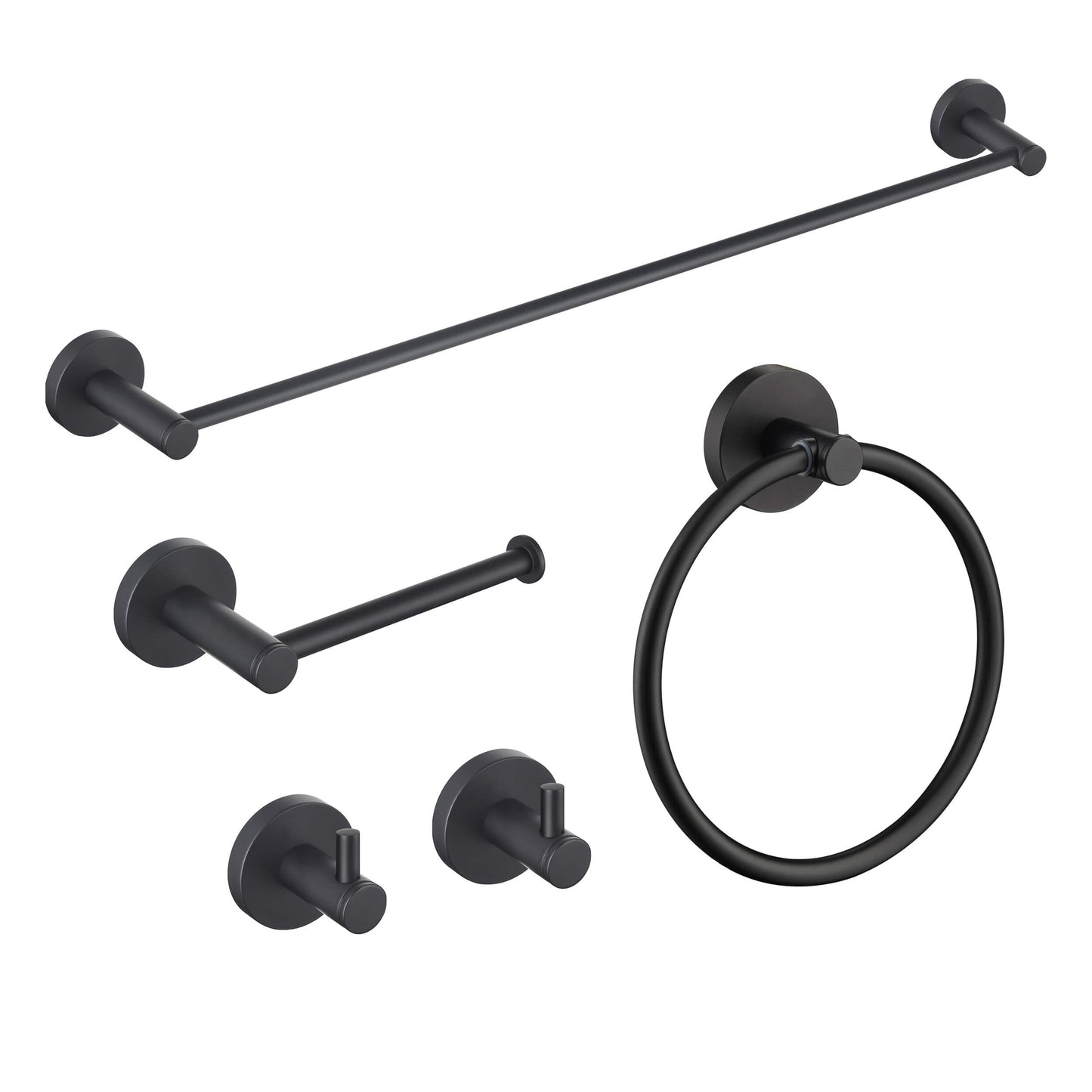 Halo 5 Piece Bathroom Hardware Set 2