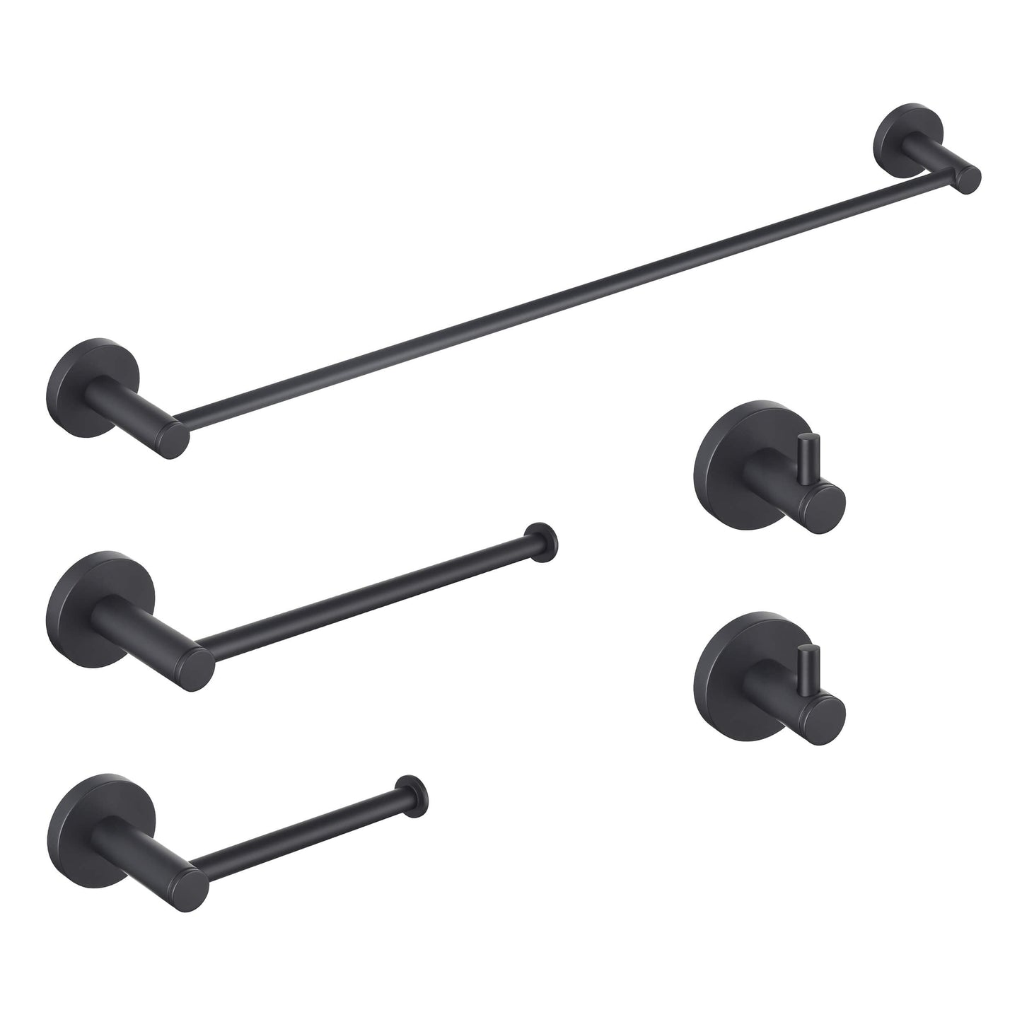 Halo 5 Piece Bathroom Hardware Set 1