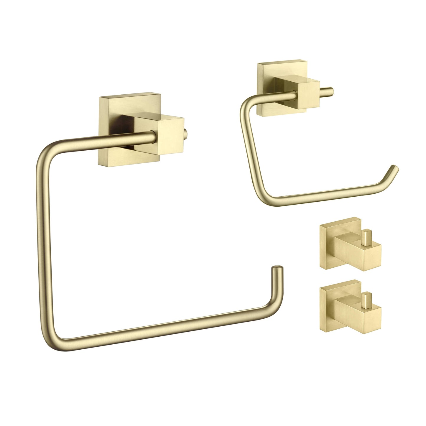 Quadra 4-Piece Bathroom Hardware Set 2