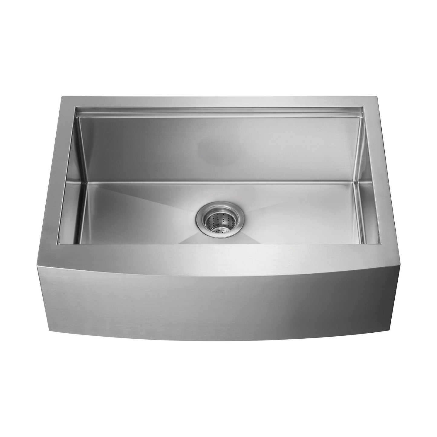 30" Farmhouse Apron Single Bowl Stainless Steel Workstation Kitchen Sink