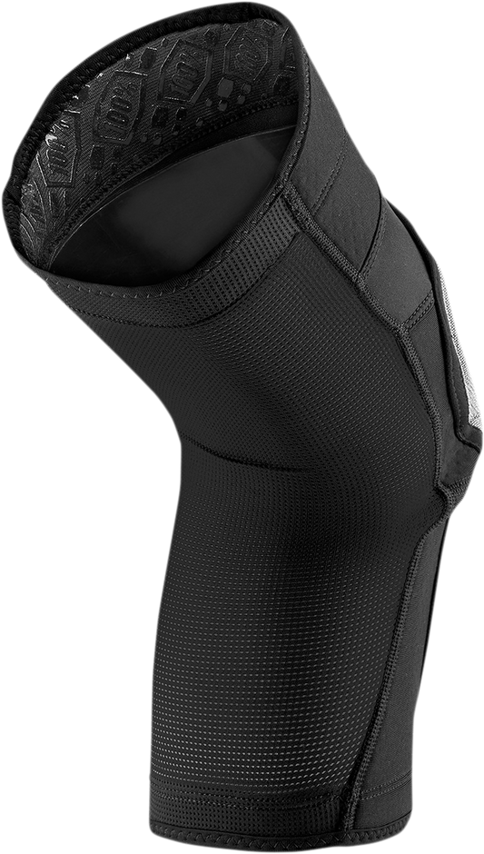 100% Ridecamp Knee Guards - Black/Gray - Large 70001-00003