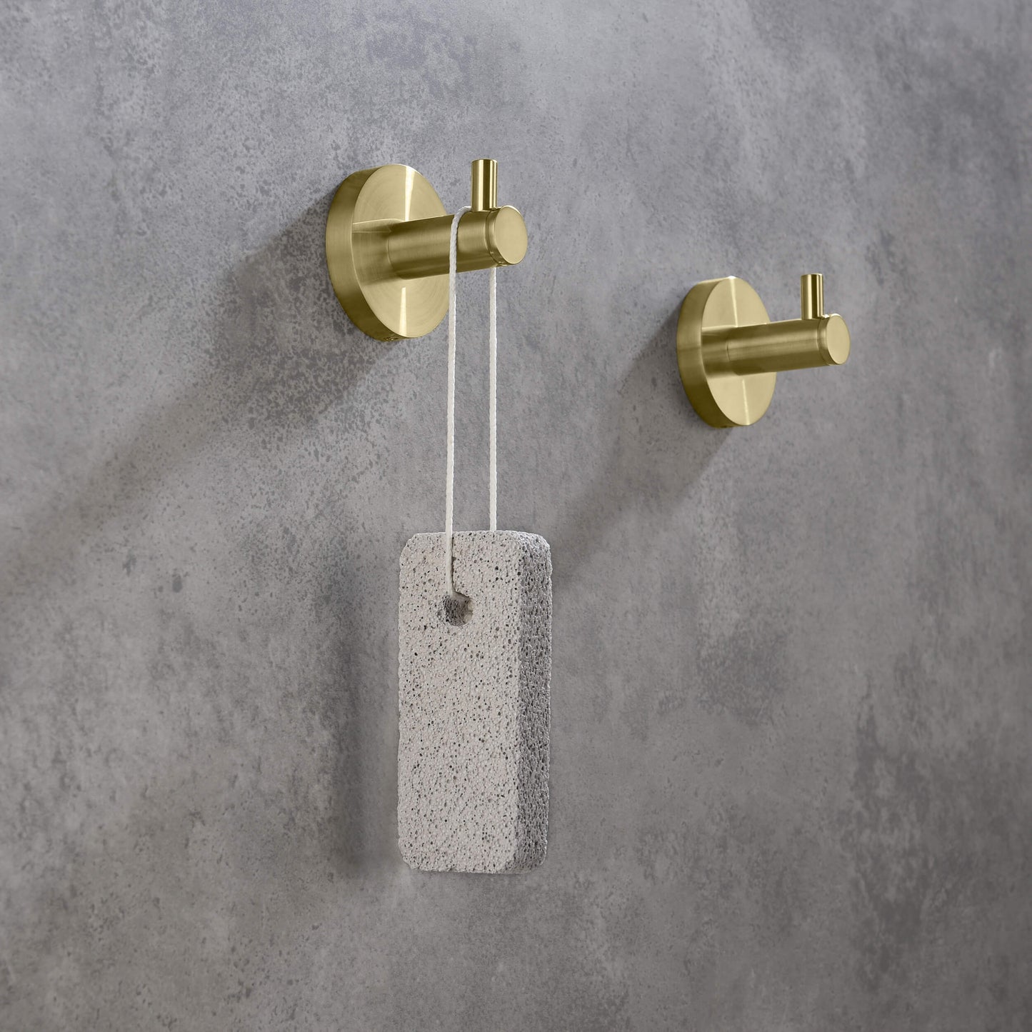 Halo Bathroom Towel & Robe Hook 2 Count