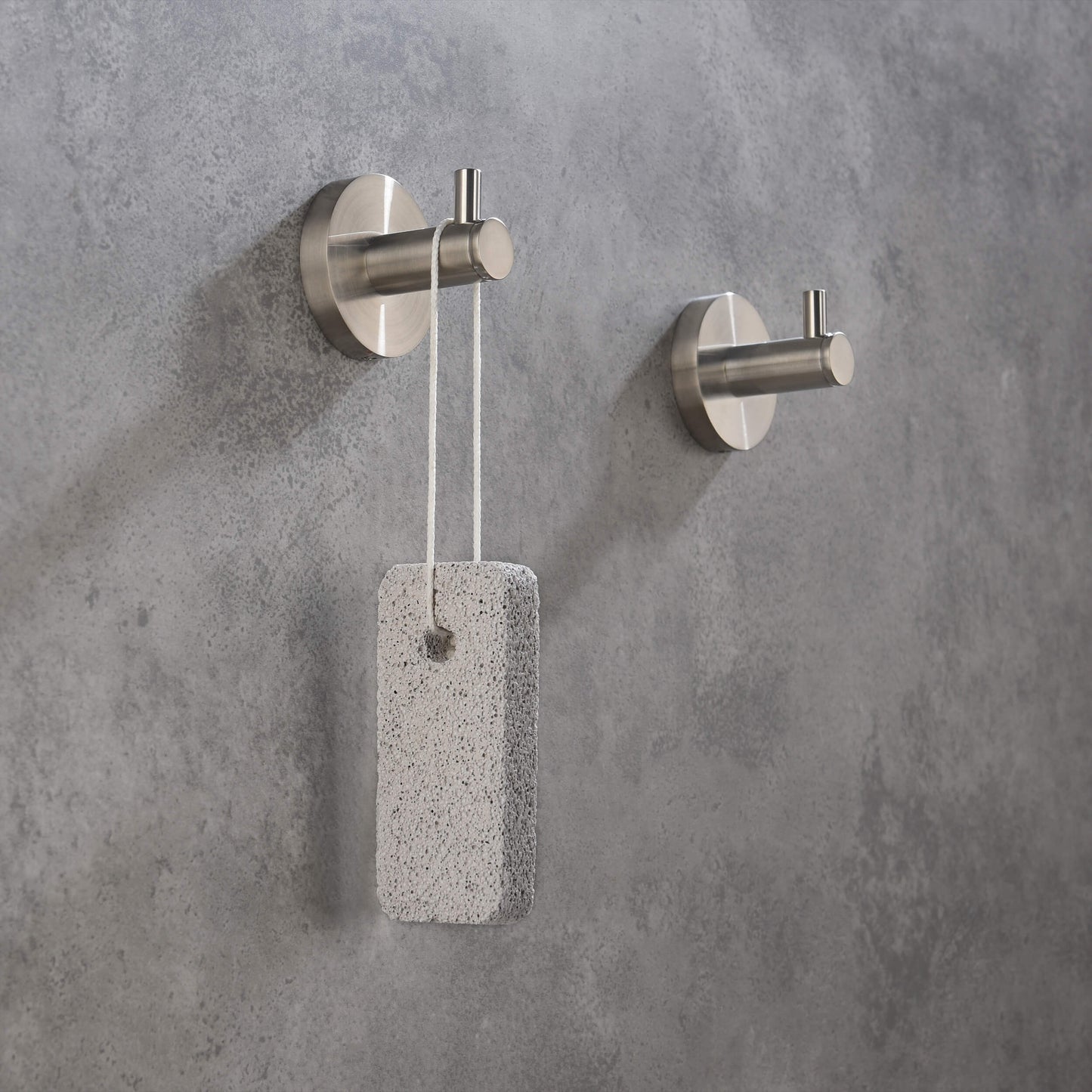 Halo Bathroom Towel & Robe Hook 2 Count
