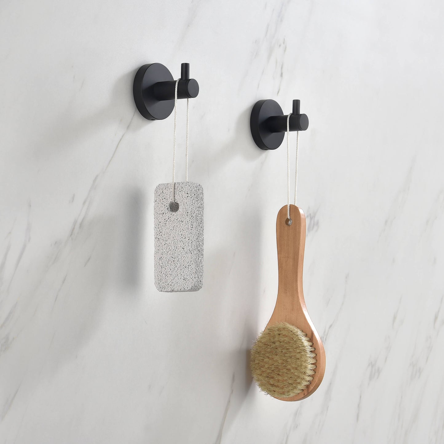 Halo Bathroom Towel & Robe Hook 2 Count