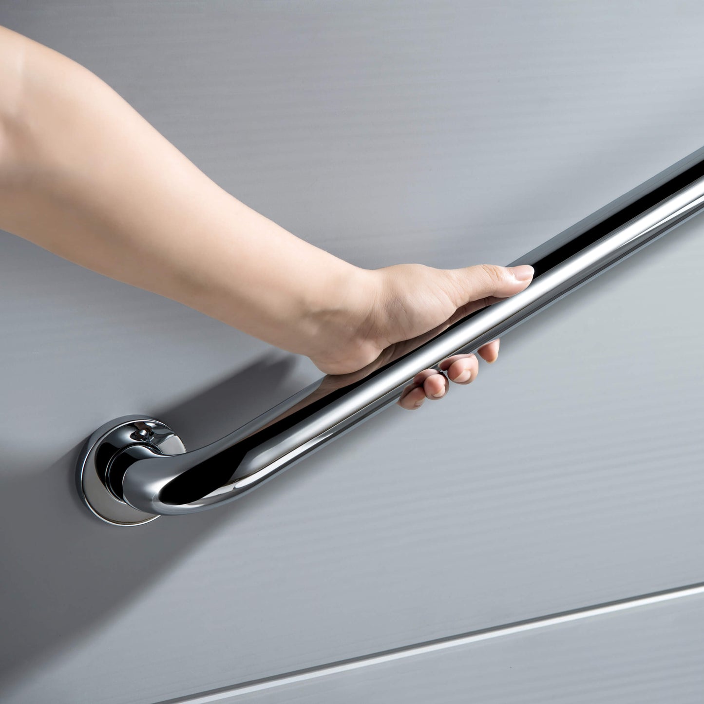Halo 36" Stainless Steel Bathroom Safety Grab Bar