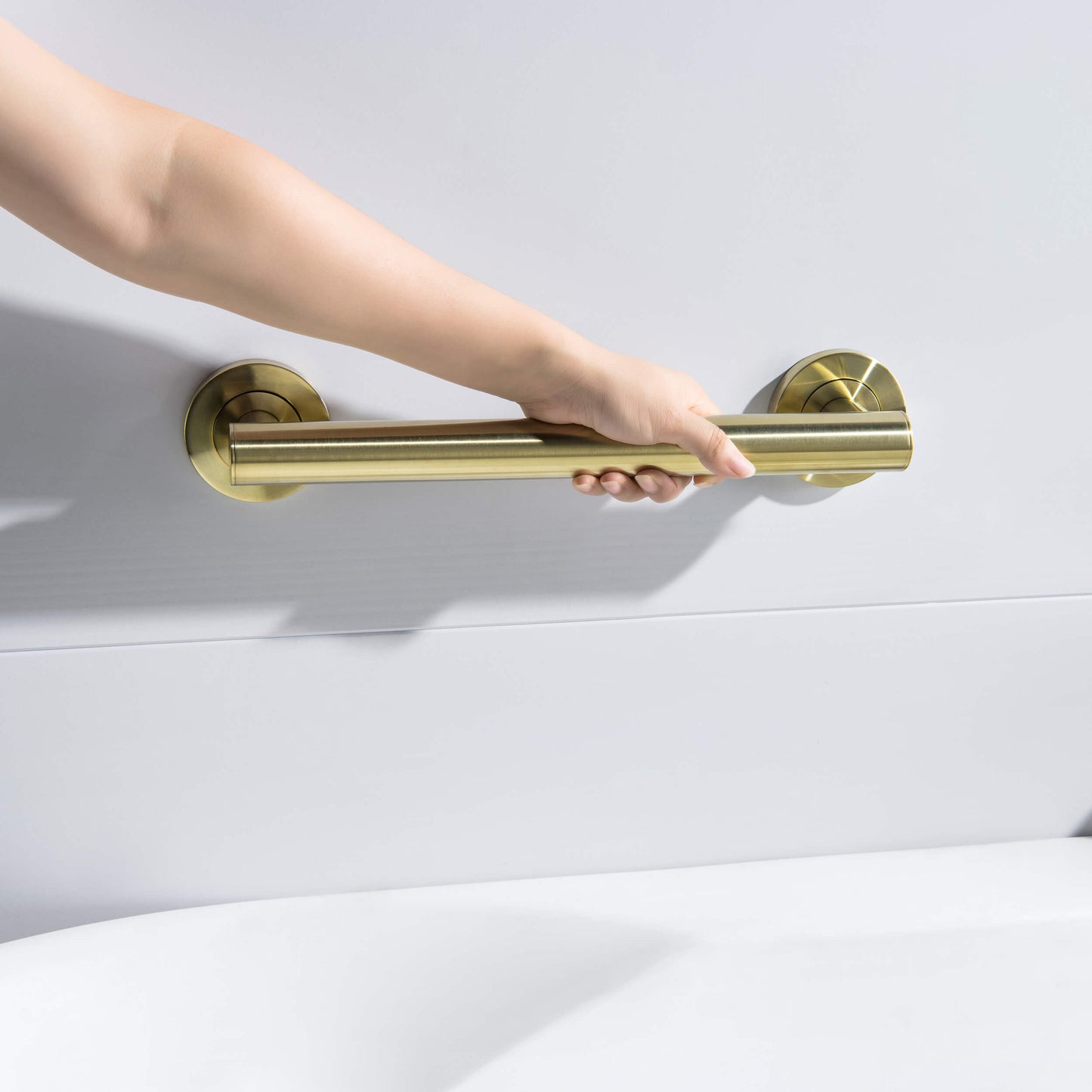 Casa 12" Stainless Steel Bathroom Safety Grab Bar