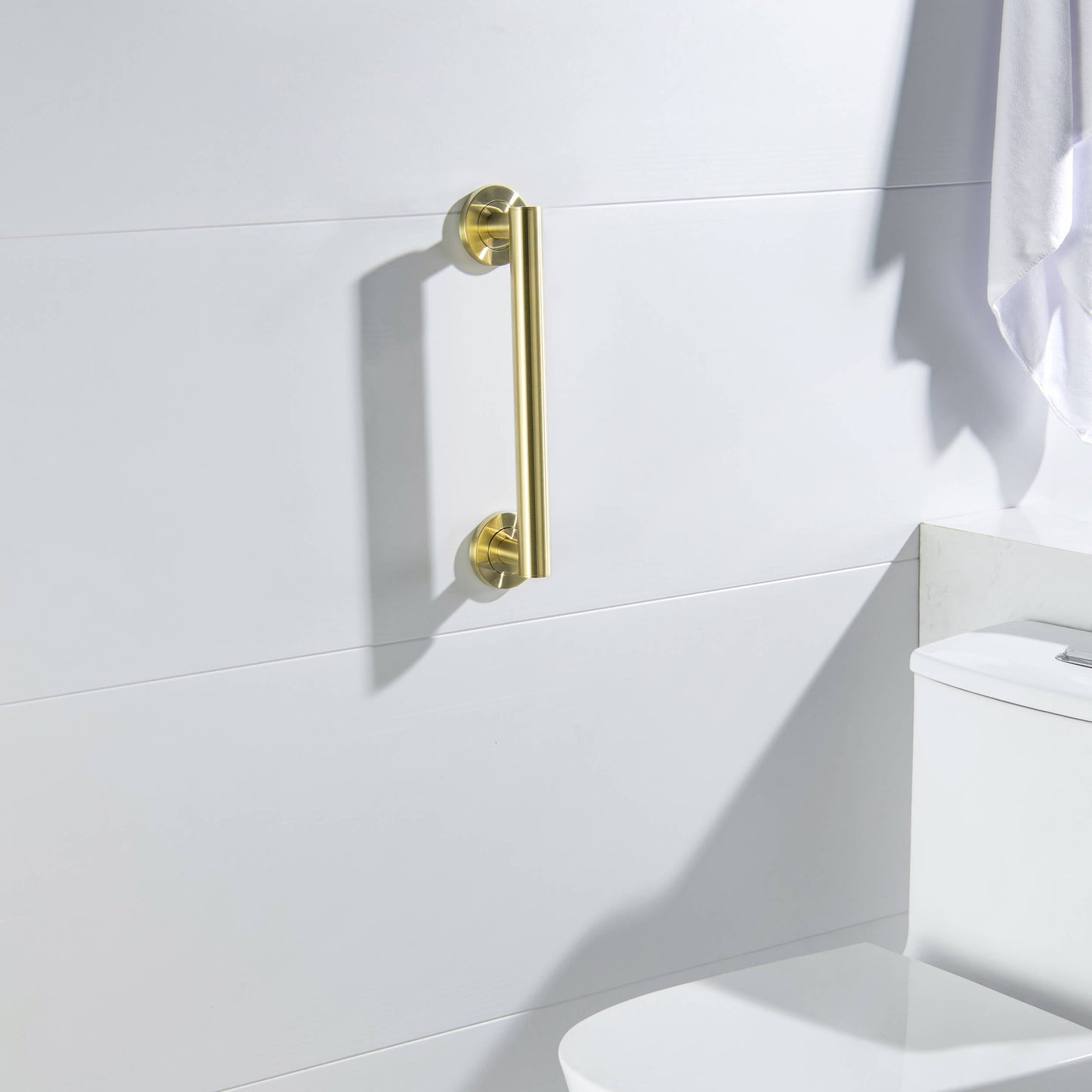 Casa 12" Stainless Steel Bathroom Safety Grab Bar