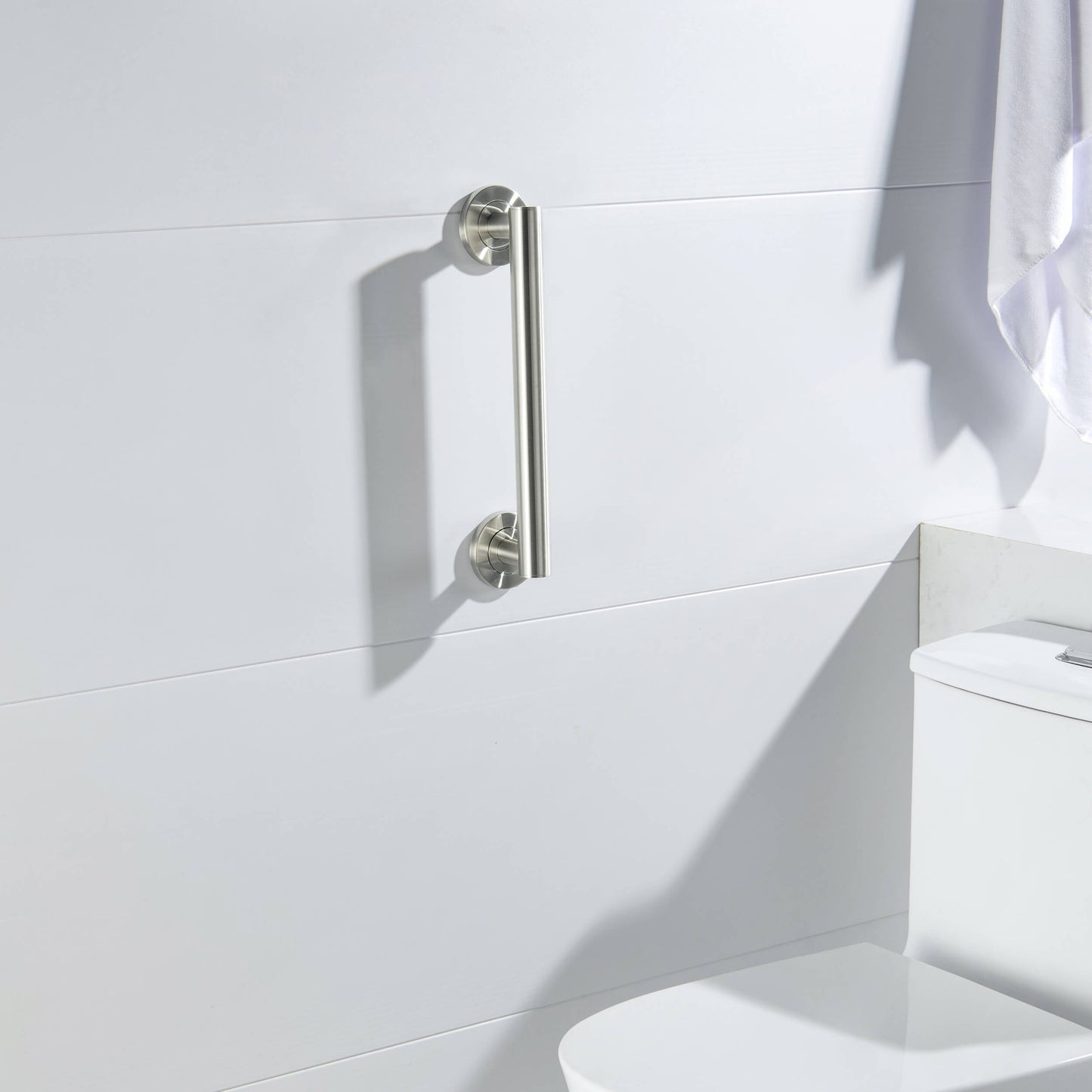 Casa 12" Stainless Steel Bathroom Safety Grab Bar