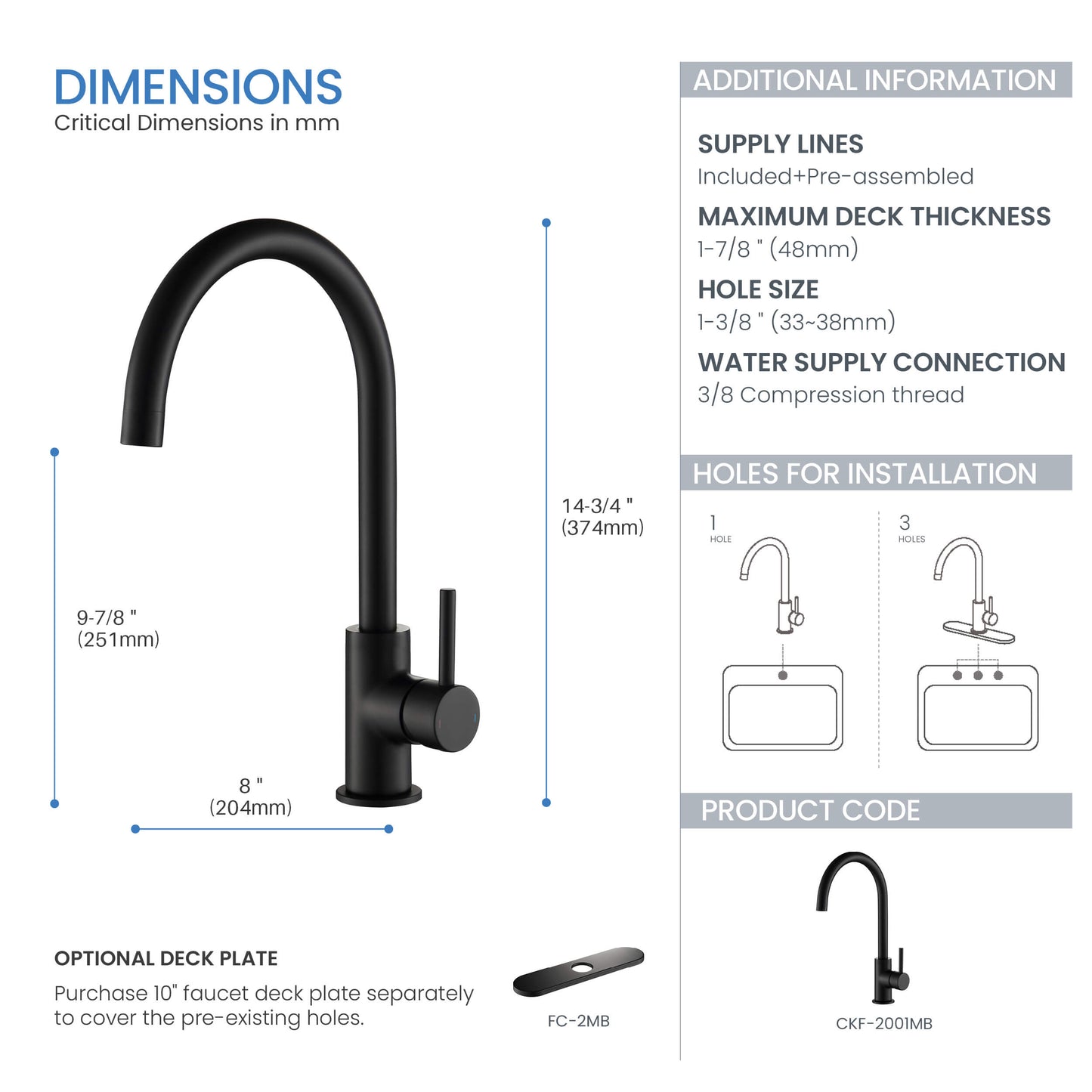 Halo Single Handle Bar Sink Faucet