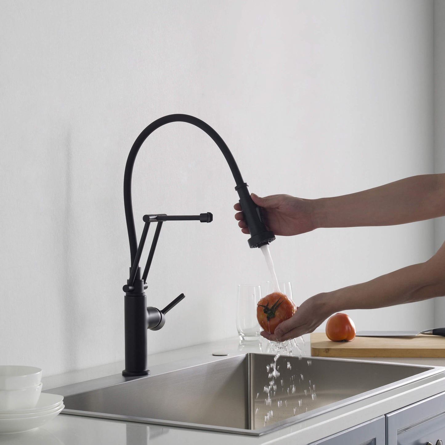Vista Single Handle Pull Down Kitchen Faucet