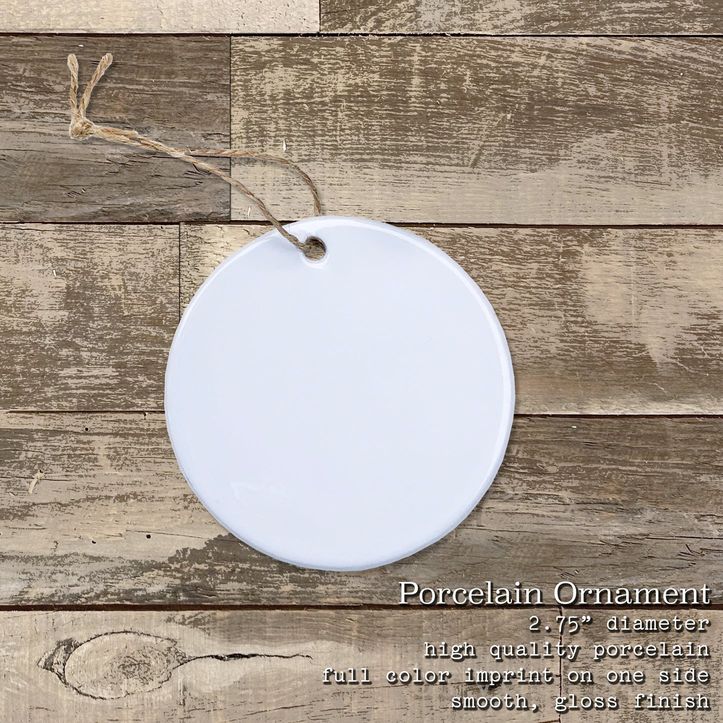 Coastal Wood Whale - Ornament