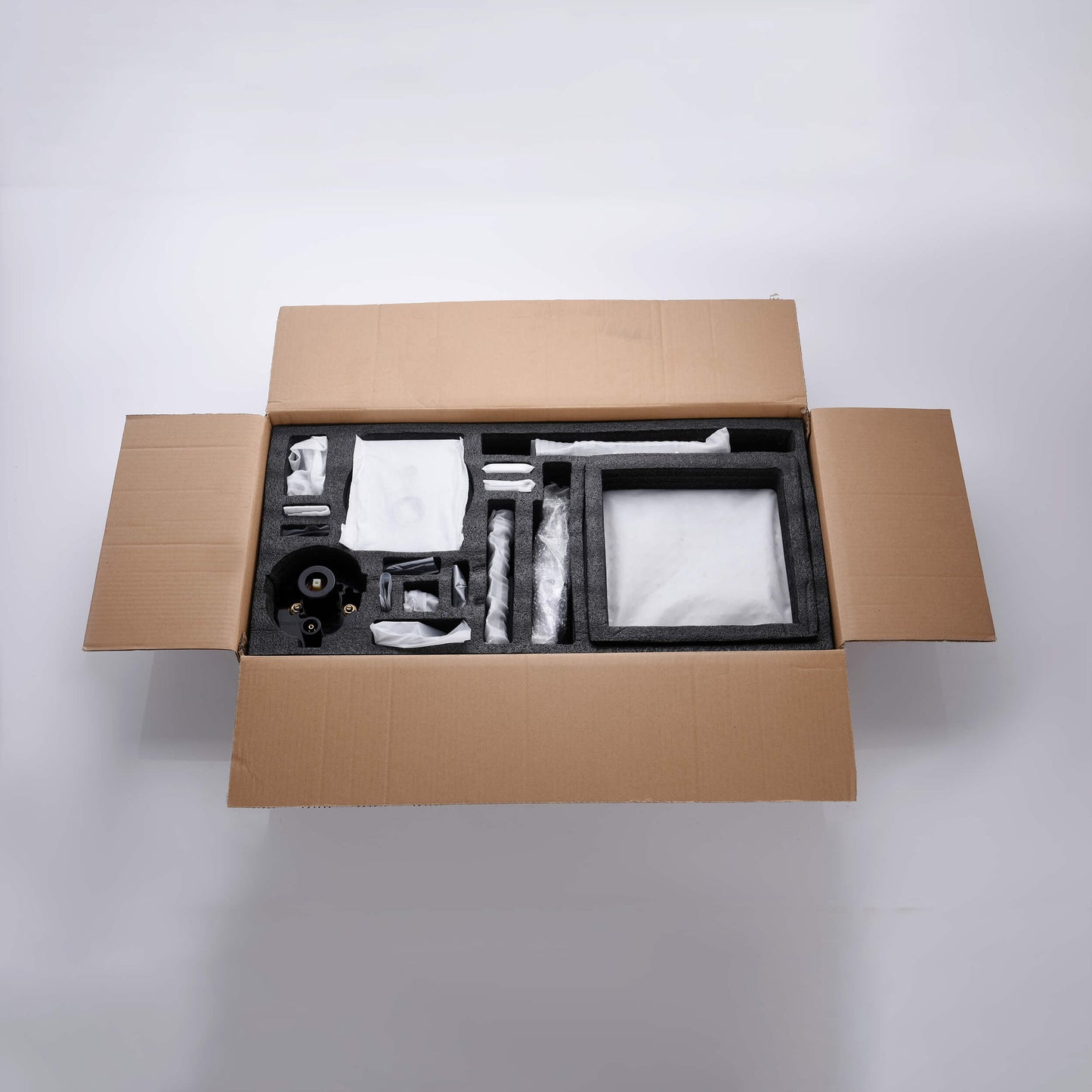 Quadra Pressure Balanced 3-Function Ceiling Mount Shower System with Rough-In Valve