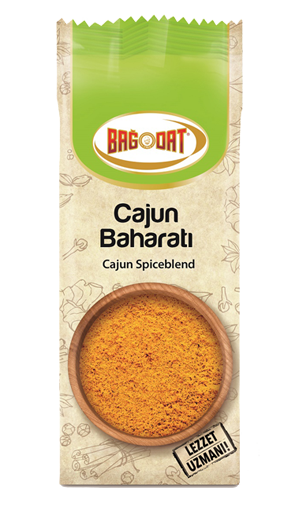BAGDAT CAJUN SEASONING - 80 GR x 10 | Kitchen + Metal