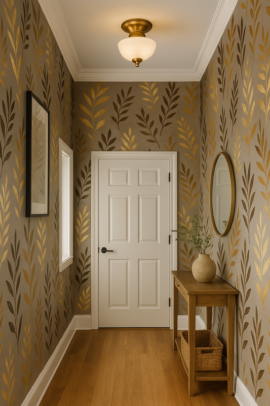 Fernlight Silhouettes Wallpaper