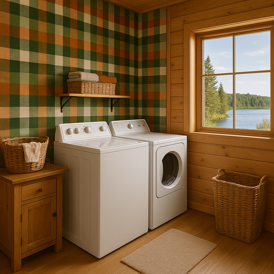 Smoky Flannel Wallpaper