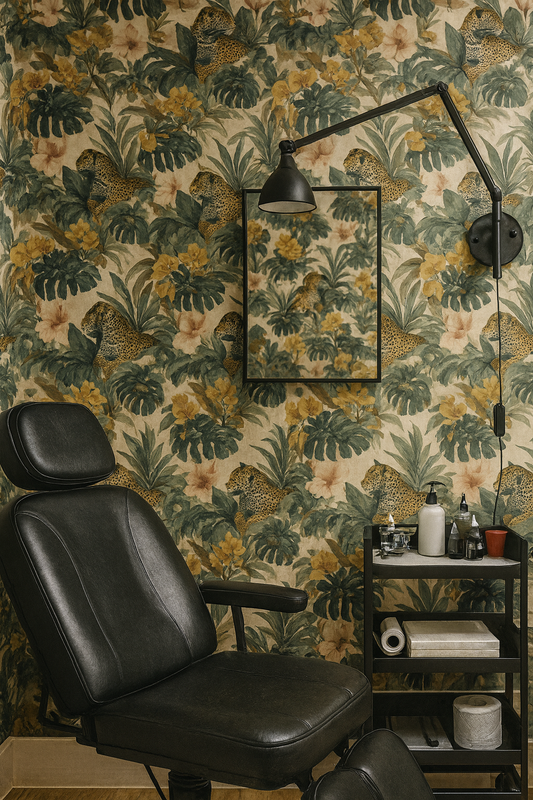 Jungle Monarchy Wallpaper