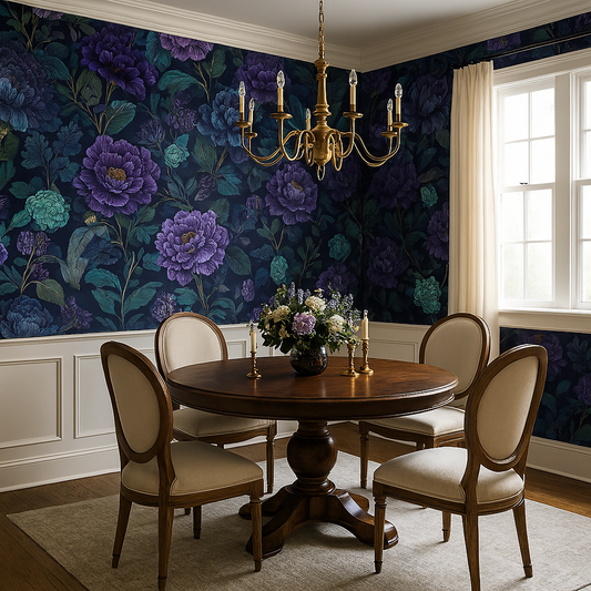 Nightbloom Peony Wallpaper